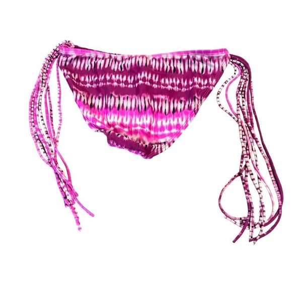 Forever 21 Pink Triangle Top 2 Piece Bikini Set S/M - Picture 6 of 9